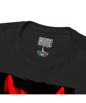 Чорна чоловіча футболка з аніме-принтом «T-shirt Bleach - Kenpachi»