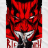 Чорна чоловіча футболка з аніме-принтом «T-shirt Bleach - Kenpachi»