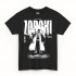 Чорна чоловіча футболка з аніме-принтом «T-shirt Bleach - Zaraki»