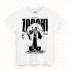 Біла чоловіча футболка з аніме-принтом «T-shirt Bleach - Zaraki»