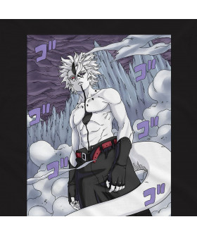 Біла чоловіча футболка з аніме-принтом «T-shirt Boruto - Otsutsuki»