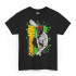 Чорна чоловіча футболка з аніме-принтом «T-shirt Chainsaw Man - Denji Green»