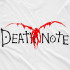 Чорна чоловіча футболка з аніме-принтом «T-shirt Death Note - Logo»