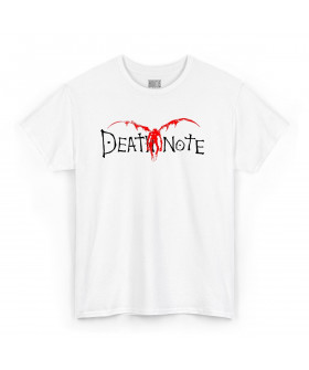 Футболка біла з принтом «T-shirt Death Note - Logo»
