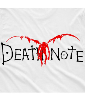 Футболка біла з принтом «T-shirt Death Note - Logo»