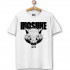 Біла чоловіча футболка з аніме-принтом «T-shirt Demon Slayer - Inosuke Face»