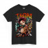 Чорна чоловіча футболка з аніме-принтом «T-shirt Demon Slayer - Tanjiro Art»