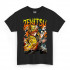 Чорна чоловіча футболка з аніме-принтом «T-shirt Demon Slayer - Zenitsu Art»