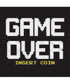 Футболка біла з принтом «T-shirt Divertenti - Game Over»