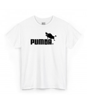 Футболка біла з принтом «T-shirt Divertenti - Pumba»