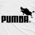 Біла чоловіча футболка з аніме-принтом «T-shirt Divertenti - Pumba»
