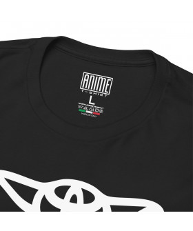 Чорна чоловіча футболка з аніме-принтом «T-shirt Divertenti - Toyoda»