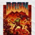 Чорна чоловіча футболка з аніме-принтом «T-shirt Doom - Doom Alien»