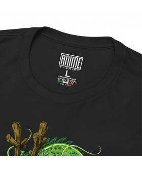 Чорна чоловіча футболка з аніме-принтом «T-shirt Dragon Ball - Drago Shenron»