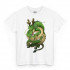 Біла чоловіча футболка з аніме-принтом «T-shirt Dragon Ball - Drago Shenron»