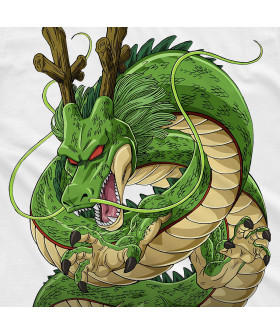 Футболка біла з принтом «T-shirt Dragon Ball - Drago Shenron»
