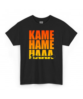Чорна чоловіча футболка з аніме-принтом «T-shirt Dragon Ball - Kamehameha»