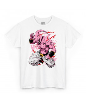 Футболка біла з принтом «T-shirt Dragon Ball - Majin Bu»