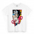 Біла чоловіча футболка з аніме-принтом «T-shirt Dragon Ball - Super Goku»