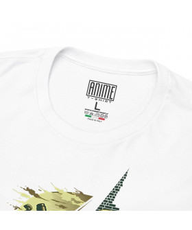 Біла чоловіча футболка з аніме-принтом «T-shirt Fallout - Story»