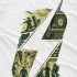 Біла чоловіча футболка з аніме-принтом «T-shirt Fallout - Story»