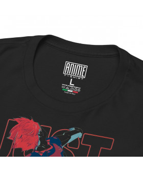 Чорна чоловіча футболка з аніме-принтом «T-shirt haikyuu - Just do it»