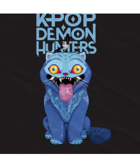 Біла чоловіча футболка з аніме-принтом «T-shirt K-Pop Demon Hunter - Derpy & Sussie»