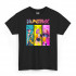 Чорна чоловіча футболка з аніме-принтом «T-shirt K-Pop Demon Hunter - Huntrix»