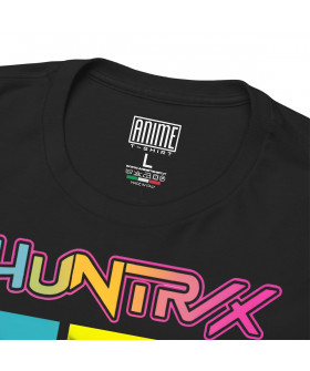Чорна чоловіча футболка з аніме-принтом «T-shirt K-Pop Demon Hunter - Huntrix»