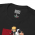 Чорна чоловіча футболка з аніме-принтом «T-shirt Naruto - Minato Jiraya Naruto»