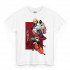 Біла чоловіча футболка з аніме-принтом «T-shirt Naruto - Minato Jiraya Naruto»