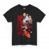 Біла чоловіча футболка з аніме-принтом «T-shirt Naruto - Minato Jiraya Naruto»