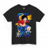 Чорна чоловіча футболка з аніме-принтом «T-shirt One Piece - Monckey D. Rufy»