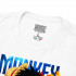Біла чоловіча футболка з аніме-принтом «T-shirt One Piece - Monckey D. Rufy»