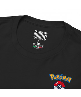 Чорна чоловіча футболка з аніме-принтом «T-shirt Pokemon - Legends»