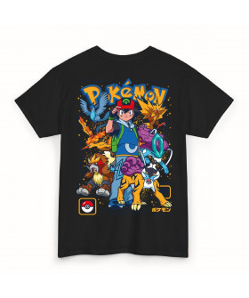 Біла чоловіча футболка з аніме-принтом «T-shirt Pokemon - Legends»