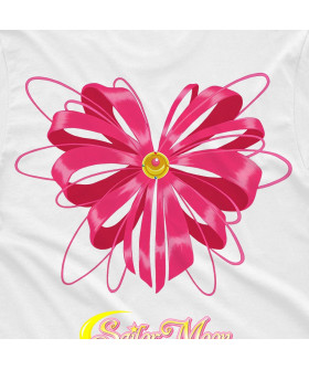 Чорна чоловіча футболка з аніме-принтом «T-shirt Sailor Moon - Nastro Cuore»