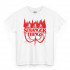 Біла чоловіча футболка з аніме-принтом «T-shirt Stranger Things - Mind Flayer»
