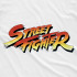 Біла чоловіча футболка з аніме-принтом «T-shirt Street Fighter - Logo»