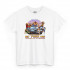 Біла чоловіча футболка з аніме-принтом «T-shirt Street Fighter - No Parking»