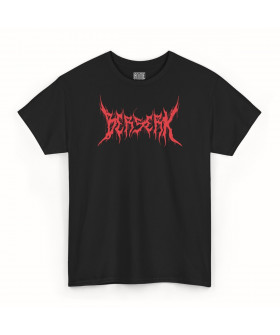 Чорна чоловіча футболка з аніме-принтом «T-shirt Berserk - Griffith Murales»