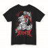 Чорна чоловіча футболка з аніме-принтом «T-shirt Berserk - Skull Knight Murales»