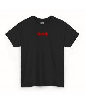 Чорна чоловіча футболка з аніме-принтом «T-shirt Berserk - Zodd Murales»