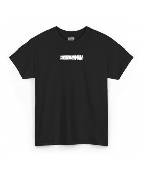 Чорна чоловіча футболка з аніме-принтом «T-shirt Chainsaw Man - Reze Murales»