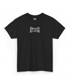 Чорна чоловіча футболка з аніме-принтом «T-shirt Demon Slayer - Gyomei Murales»