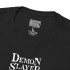 Чорна чоловіча футболка з аніме-принтом «T-shirt Demon Slayer - Obanai Murales»