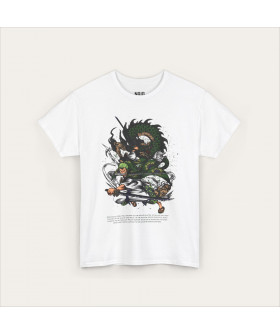 Біла футболка Zoro Dragon Slash з аніме-принтом