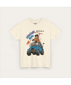 Натуральна футболка Goku Squad Road Trip з аніме-принтом