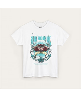 Біла футболка Shirohige Whitebeard з аніме-принтом