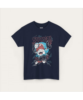 Темно-синя футболка Tony Tony Chopper Suuuper з аніме-принтом